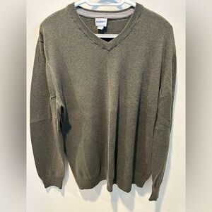 Old Navy Men's V-Neck Sweater - Dark Green